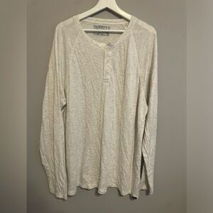 Faherty 3 Button‎ off White 2XL Henley great Brand